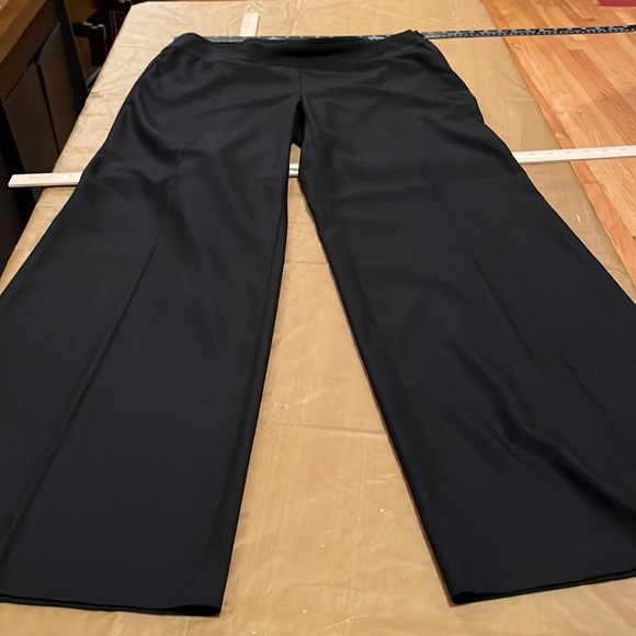 Trina Turk Classic Black Wide Leg Pants - Picture 2 of 14